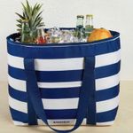 NIP MANNA Hydration Nautical Cooler‎ Tote Blue Photo 0