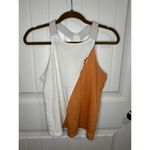 adidas Adicolor Sliced Trefoil Racer Back Tank Top White Size XS Photo 1