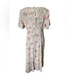 Melissa M.H.M. Harper Vintage 90s Cottagecore Witchy Prairie Floral Midi Dress Photo 4
