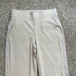 Athleta light beige / cream slim wind pants size 2 Photo 2