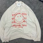 Aerie Cream “thank you for visiting” crewneck Photo 0