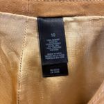 DKNY VINTAGE Y2K  100% Suede Leather Flare Pants tan/brown, Size 10 Photo 8