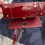 NWOT Arcadia Red and Gold Crossbody Bag with Chain Strap Photo 8