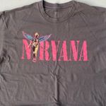 Nirvana Gray  Graphic T-Shirt- size Large Photo 0