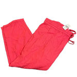 J.Crew NWT  Size 22 Mercantile Women Drawstring Pant‎ Pink Guava Plus Size Linen Photo 1