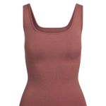 SKIMS  Cotton Jersey Tank in Redwood, Size Small Photo 6