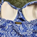 Helen Jon Blue Paisley Print 2 Piece Swimsuit Size XS Photo 10