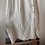 Free People midi dress love of my life cotton bow short sleeve Button down maxi Photo 7