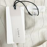 A loves A NWT Linen Blend Striped Button Front Short Sleeve Dress Size Large NEW Photo 11