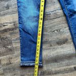 White House | Black Market  Womens The Slim Crop Embroidered Frayed Hem Jeans Sz 0 Photo 4