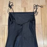Brandy Melville  Black satin slip  Dress Photo 8