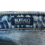 Buffalo David Bitton Jayden‎ High Rise Straight Distressed Jeans Women's Size 28 Blue Photo 3