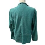 Coldwater Creek Turquoise Linen Blend Sunset Crossdye Jacket & Tank Set NWT Sz L Photo 5