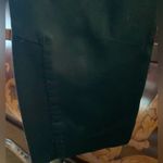 BCBGMAXAZRIA Black Cotton Cropped Pants w/ Elasticized Waistband Photo 3