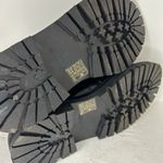 Free People  Black Leather Loafers Photo 6