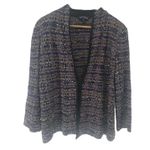 Ming Wang Sweater Blazer Women Knitted Size Large Long Sleeves Photo 0