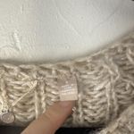 United Colors Of Benetton United Knitworks Sweater Womens Small Chunky Knit Sequin Pullover Cozy Winter Photo 5