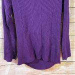 Target Future Collective twisted back crewneck pullover purple sweater Size 2X -NWOT Photo 8