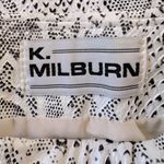 Vintage ‘90s K. Milburn Black & White Snakeskin Print Knee Length Pencil Skirt Size XXS Photo 6
