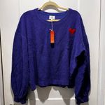 Sundry NWT  XL Size 4. Purple with red heart. Perfectt for Valentine’s Day! Photo 0