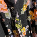 Free People  Hold On To Me Floral Printed Top Button Down Photo 8