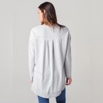 Z Supply Heather Gray Crewneck Oversized Pullover Weekender Sweatshirt Size M Photo 9