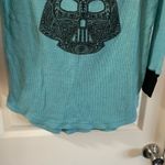 Star Wars  Blue/Black Darth Vader Thermal Top Small Photo 5