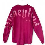Disneyland Resort Magenta Long Sleeve Shirt with Logo Photo 1