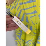 AmberNoon II by Dr. Erum Ilyas UPF 50 Palm Leaf Printed Wrap Swim Dress Yellow Size 10 Photo 3
