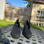 Eileen Fisher  Signy Pump‎ Women Heel Platform Knit Shoe black size 5 Photo 6