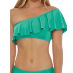 Trina Turk NWT! Monaco One Shoulder Top and Hipster Bikini Bottom - Size 10 Photo 3