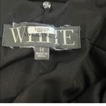 Vera Wang White by Elegant Black Evening Gown Photo 5