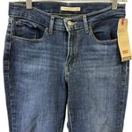 Levi's  Sculpt Classic Straight Leg Denim Mid Rise Blue Jeans Cotton Blend Size 27 Photo 2