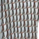 CKS Women's Giraffe Print Cap Sleeve Elastic Waist Mini Dress Blue Black Small Photo 9