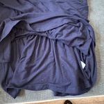 NWT Rue Sophie Navy Blue Draped Peplum Top Shirt M Nordstrom Rayon Spandex Size M Photo 5