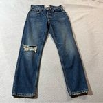 Everlane  The Cheeky Jean Distressed Ankle Cropped Size 27 EUC Photo 0
