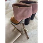 Katy Perry Evelyn Almond Suede Peep Mid Photo 8