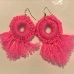 Bundle of 2 Crochet Boho Fringe Earrings (Handmade) Photo 4
