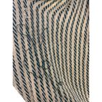 Striped Infinity Scarf Beige & Green Photo 6