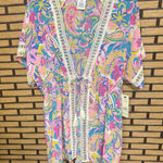 No Boundaries  Floral Swim Cover Up Size Small Photo 0