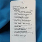 Lululemon Wunder Train High Rise Tight 25” Leggings Turquoise Athletic Size 18 Photo 9