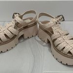 Dolce Vita Lasly Sandals Oatmeal Knit Size 7.5 Photo 9