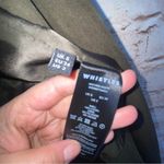 Whistles Khaki Rylee Relaxed Blazer in Khaki Green Size 2 Photo 7