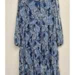 Joie  Limited Edition Parisian Paisley Printed Maxi Dress Country Wedding Size XL Photo 1