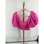 Young Fabulous and Broke Yacht Top Off Shoulder in Tropical Pink Size S Photo 8