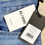 RE/DONE NWT Original 70s High Rise Bootcut Jeans sz 27 in Crystal Blue Denim Photo 5