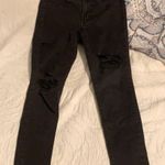 American Eagle  ripped black jegging Photo 0