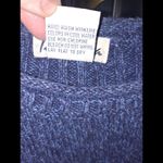 Vintage VTG Timberlea Blue Marled Embroidered Cardinal Sweater Size Medium‎ Photo 4