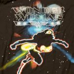 DC Comics Wonder Woman Junior's Galaxy Print Tee, Lg (11/13) Photo 1