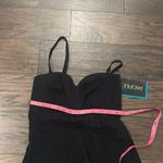 NWT Profile by Gottex Bandeau Strapless Swimdress Sz 10 Black Photo 9